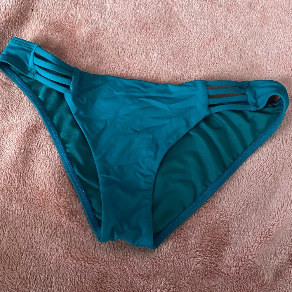 Billabong, emerald green bikini bottom, size S